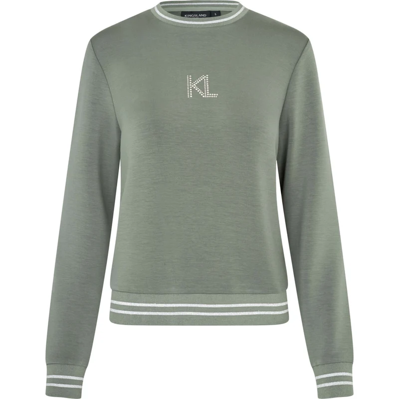 Kingsland Sweatshirt KLLilian Green Agave