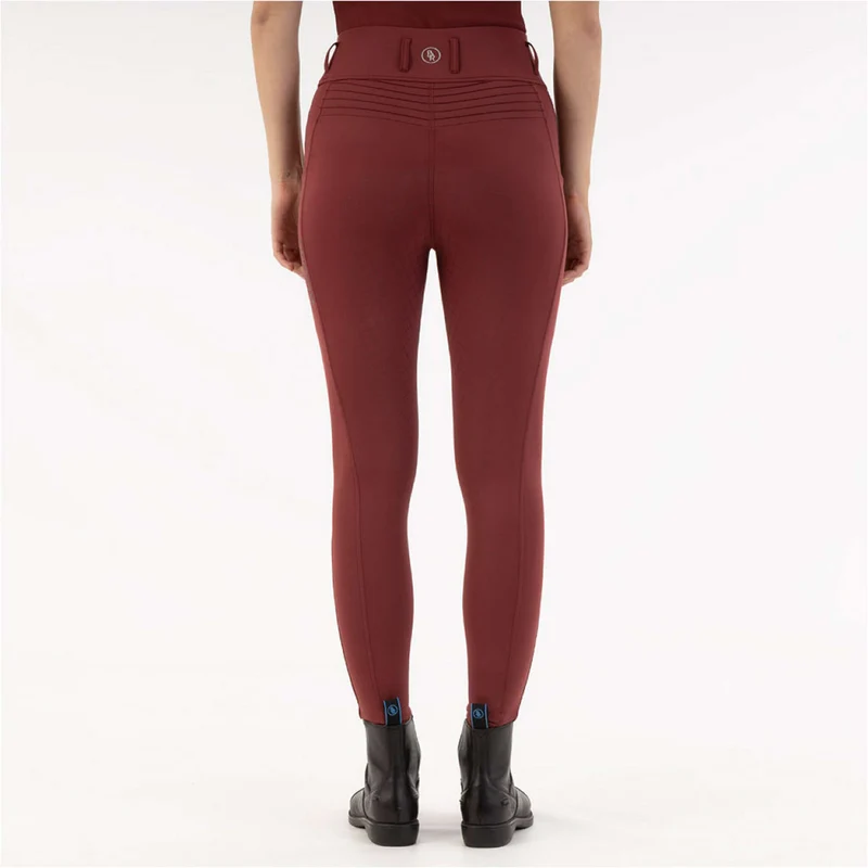 BR Legging d'Équitation Krista Full Grip New Maroon