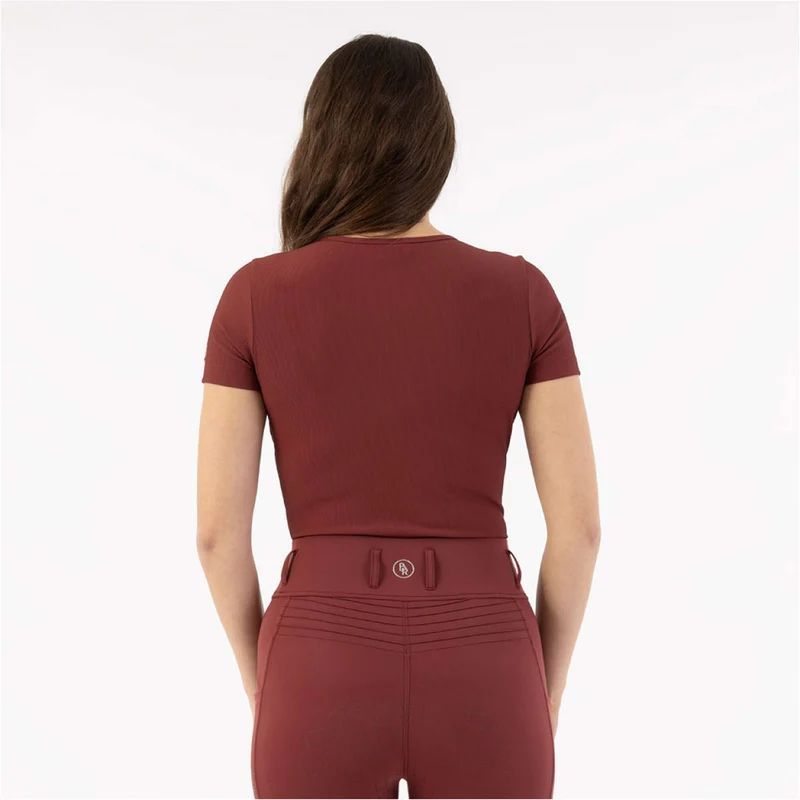 BR T-Shirt Klaasje New Maroon