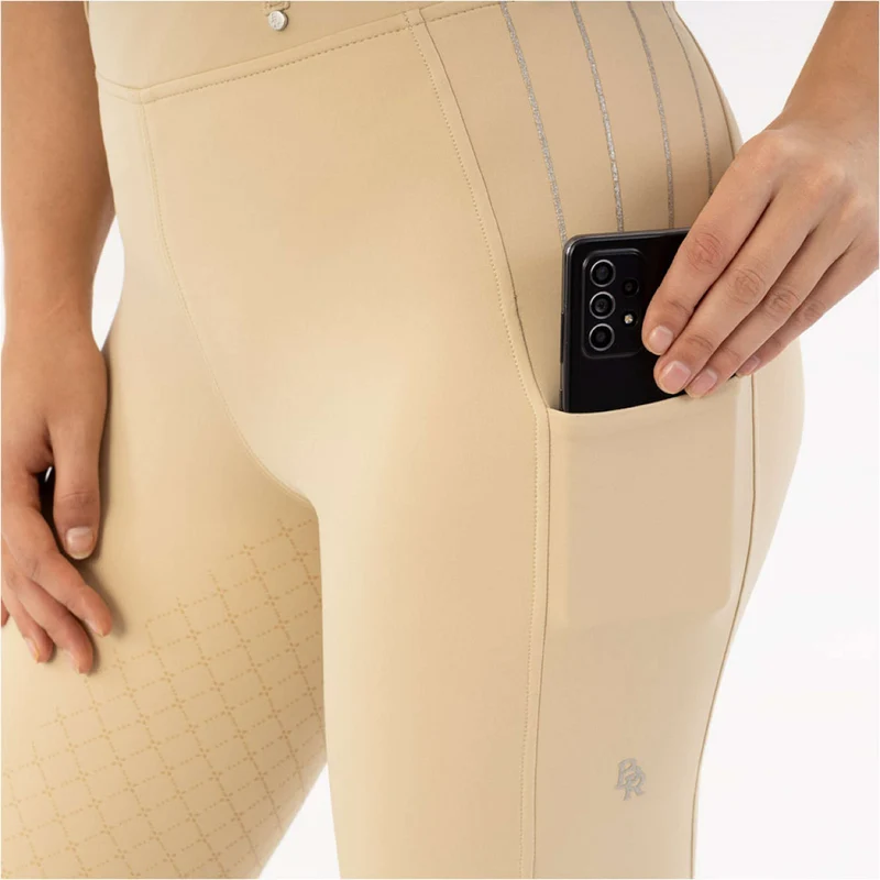 BR Legging d'Équitation Kelly Full Grip Safari