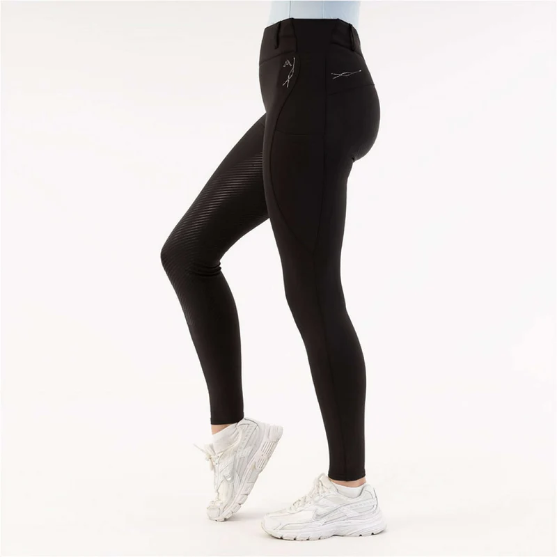 ANKY Legging d'Ã‰quitation Purity XR261103 Full Grip Noir