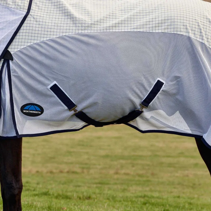 WeatherBeeta Couverture d'Été Airstream Combo blanc/marine