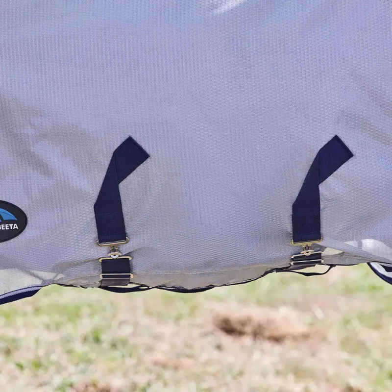 WeatherBeeta Couverture Anti-Mouches ComFiTec Hexi Combo Silver/Navy/White