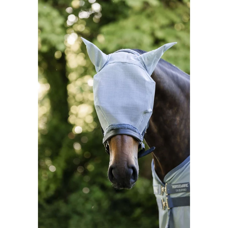Amigo Masque Anti-Mouches Heather Blue/Blue/Silver