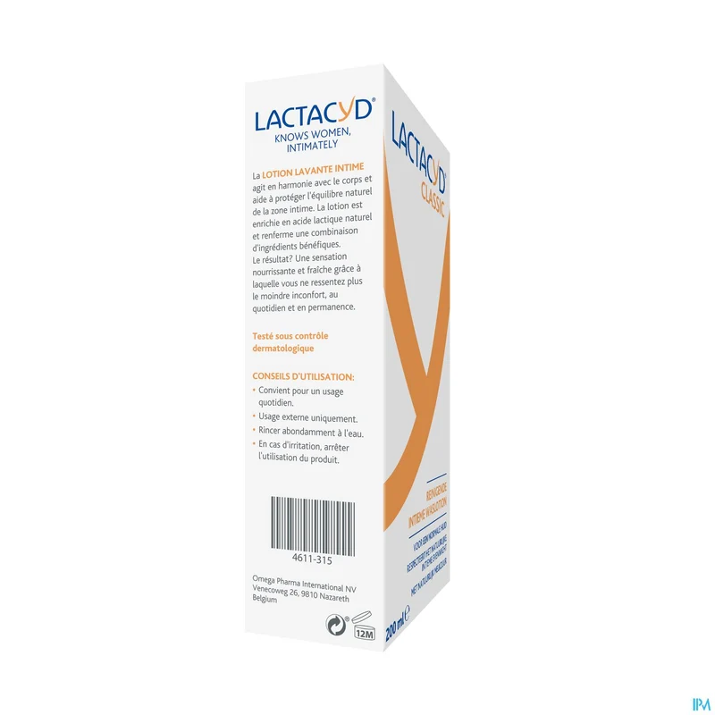 Lactacyd Classic Reinigende Intieme Waslotion Dagelijks gebruik - 200 ml