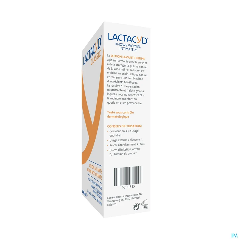 Lactacyd Classic Reinigende Intieme Waslotion Dagelijks gebruik - 200 ml