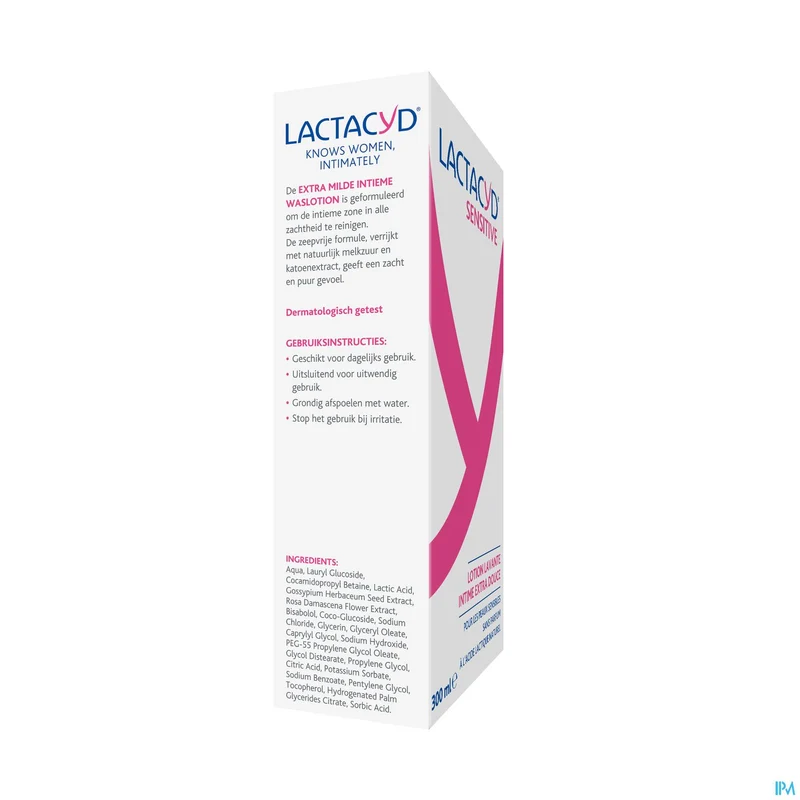 Lactacyd Sensitive Extra Milde Intieme Waslotion Dagelijks gebruik 300 ml