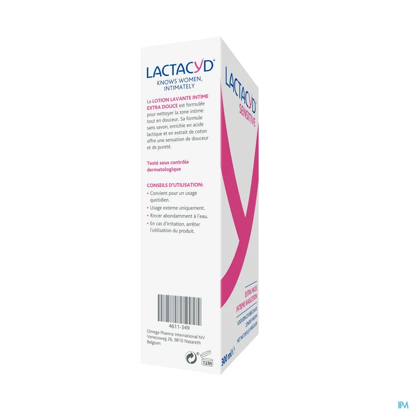 Lactacyd Sensitive Extra Milde Intieme Waslotion Dagelijks gebruik 300 ml