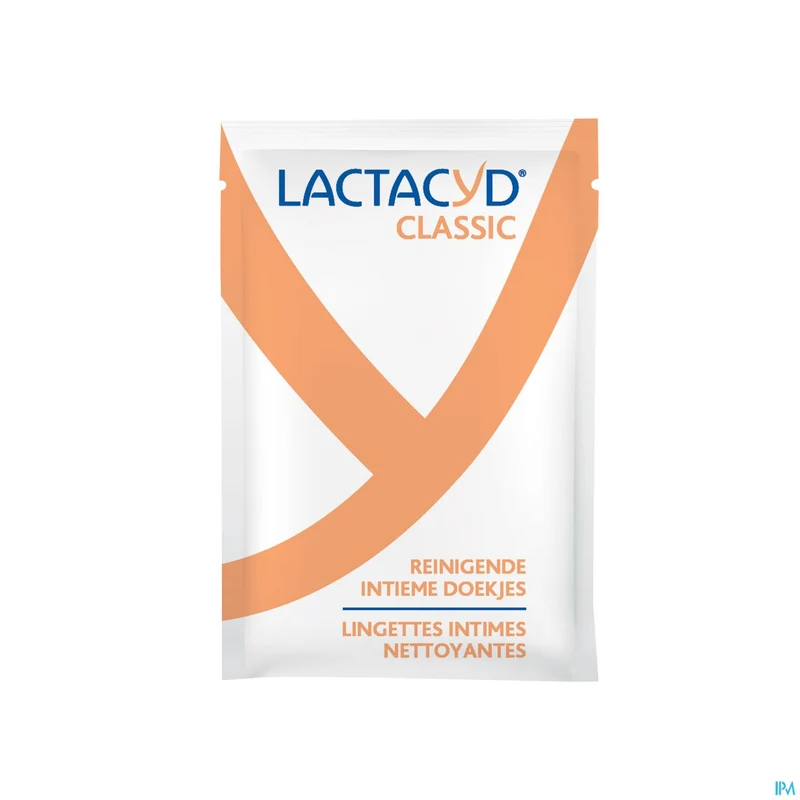 Lactacyd Classic Reinigende Intieme doekjes voor thuis of onderweg 10 stuks