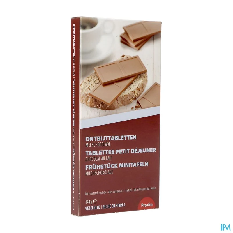 Prodia Ontbijttabletten Melkchoco 144g Revogan