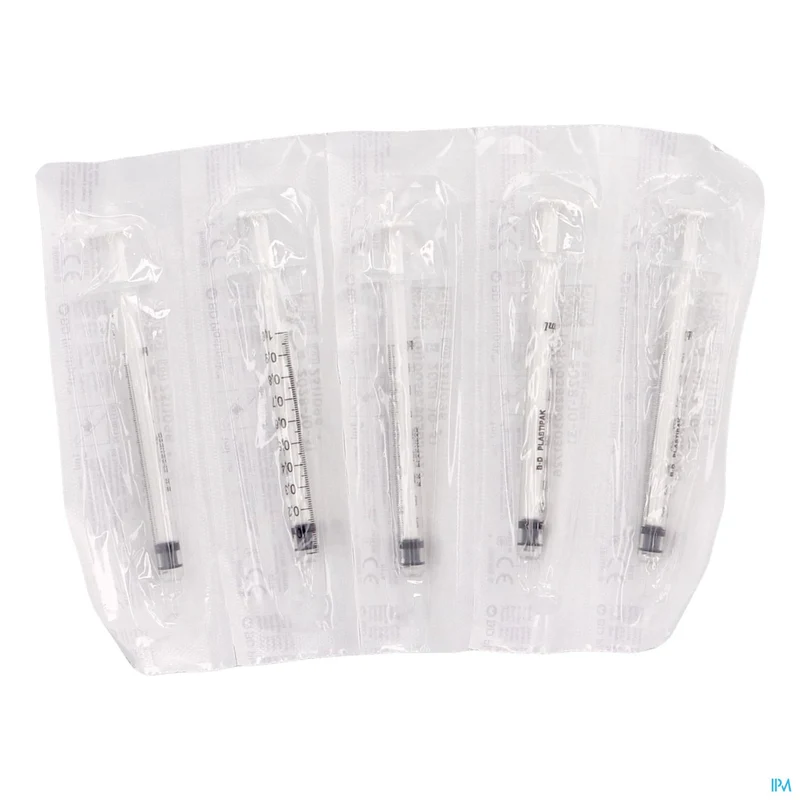 BD Plastipak | 10x 1ml Tuberculine Spuiten | Medisch Hulpmiddel