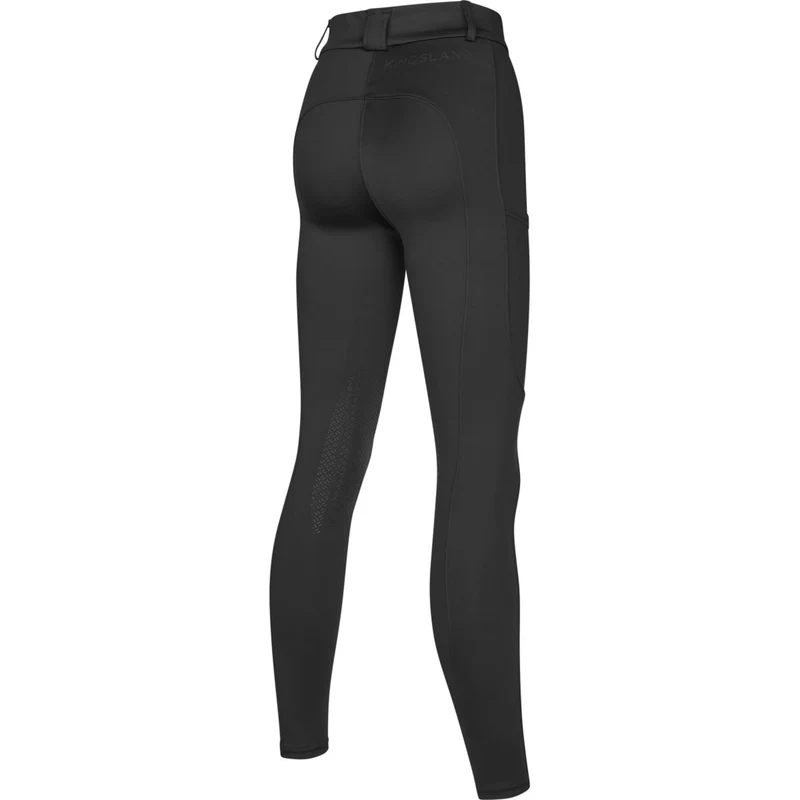 Kingsland Pantalon d'Équitation KLKaya Prise de Genou Noir