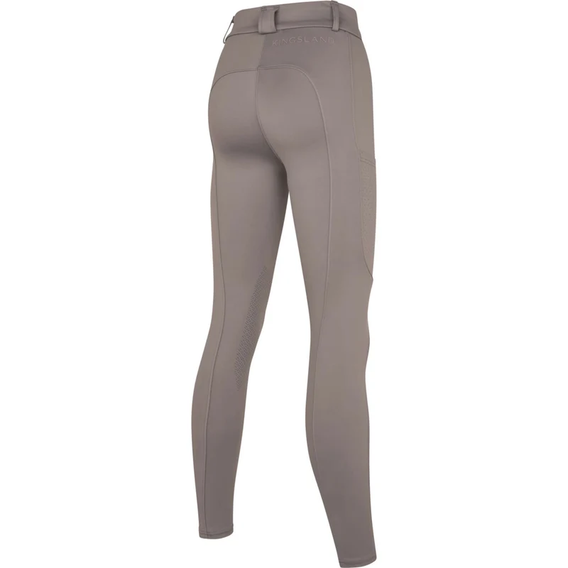 Kingsland Pantalon d'Équitation KLKaya Prise de Genou Brown Iron