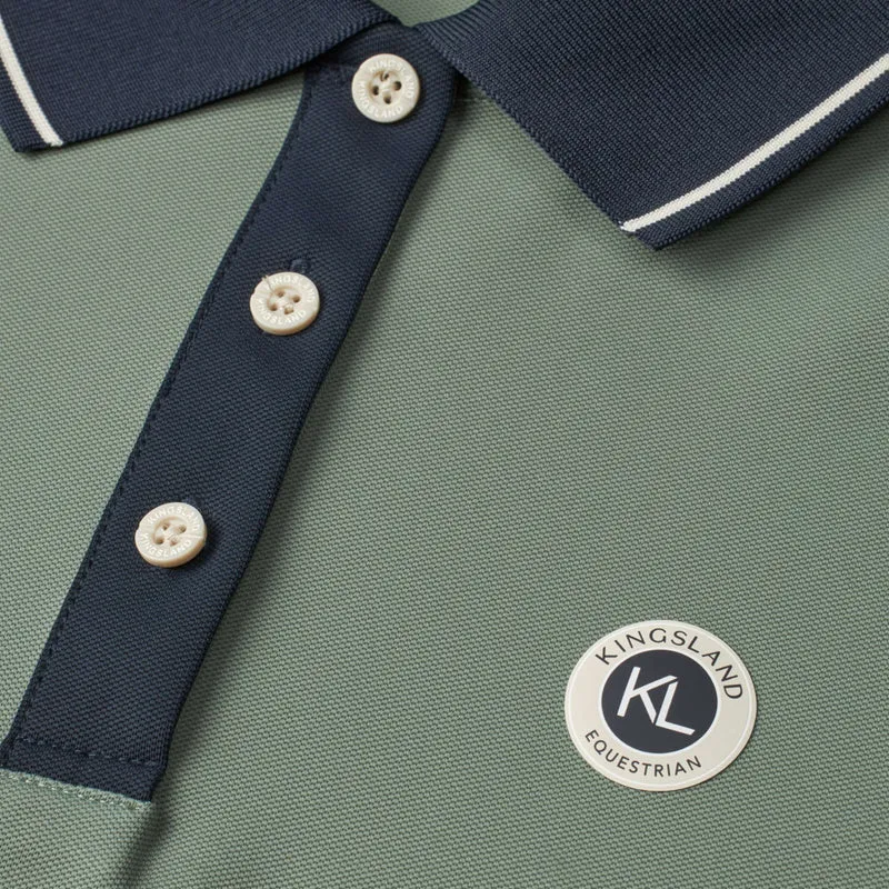 Kingsland Polo KLLorenzo Hommes Green Agave