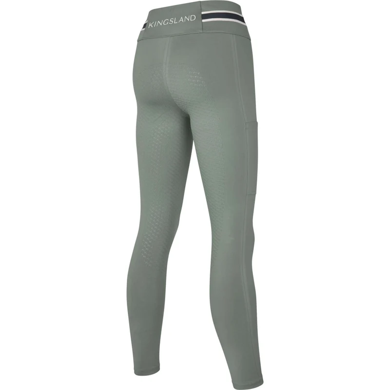 Kingsland Legging d'Équitation KLLaura Full Grip Green Agave