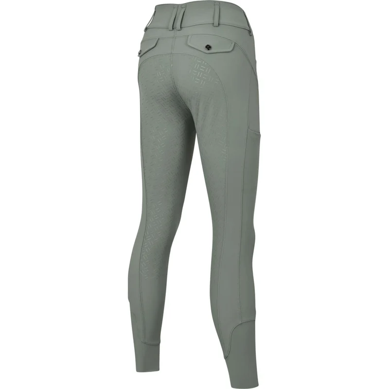 Kingsland Pantalon d'Équitation KLKimi Full Grip Green Agave