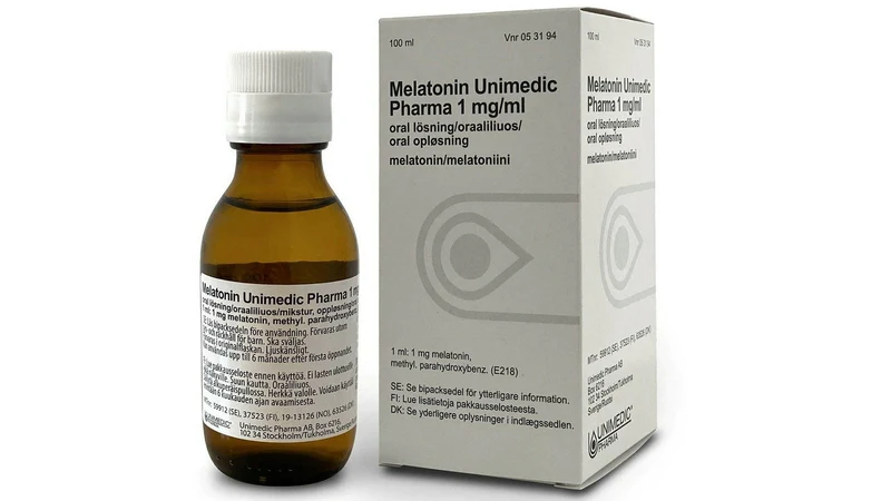 Melatonin Unimedic Pharma 1mg/ml | 100ml oplossing | Slaapritme