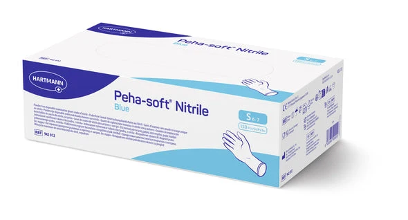 Peha Soft Handschoen Nitrile Blauw S 150 9420122