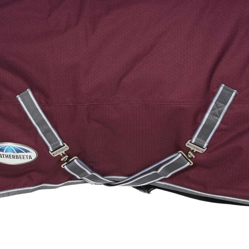 WeatherBeeta Couverture d'Hiver ComFiTec Plus Dynamic II Standard Neck Medium 220g Maroon/Gris/Blanc