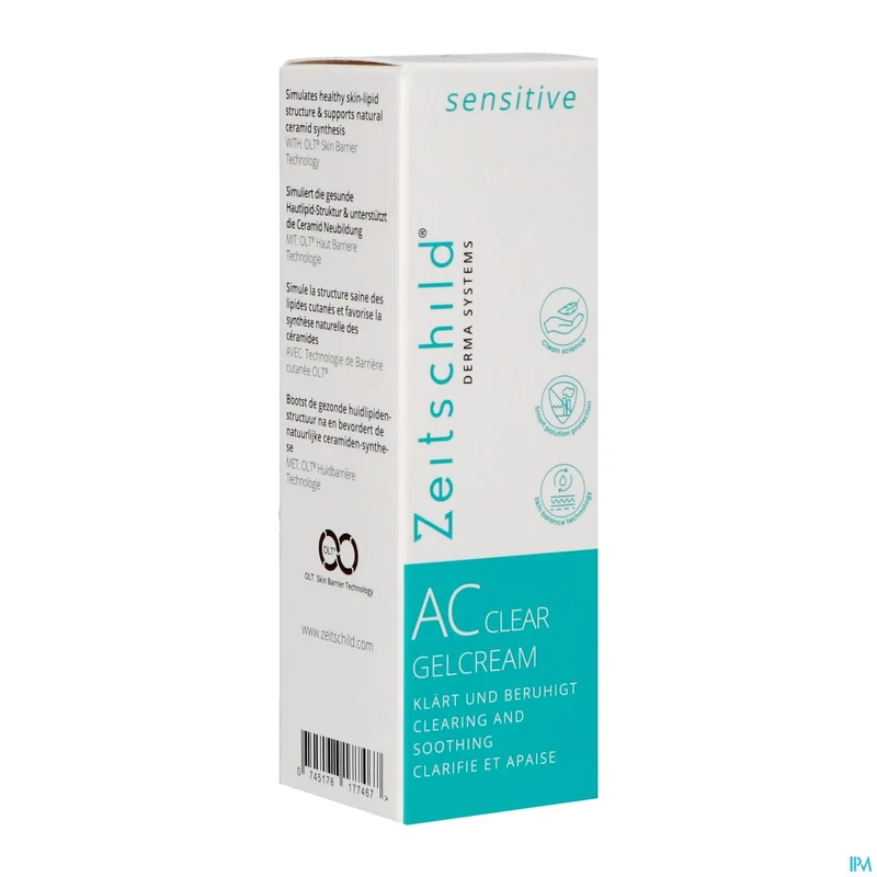 Zeitschild Derma System Clear Acne Sens.gelcr.30ml