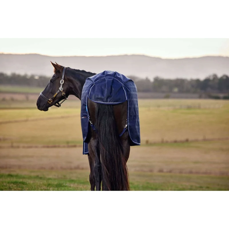 WeatherBeeta ComFiTec Prelim Turnout 220g Navy Embossed Plaid