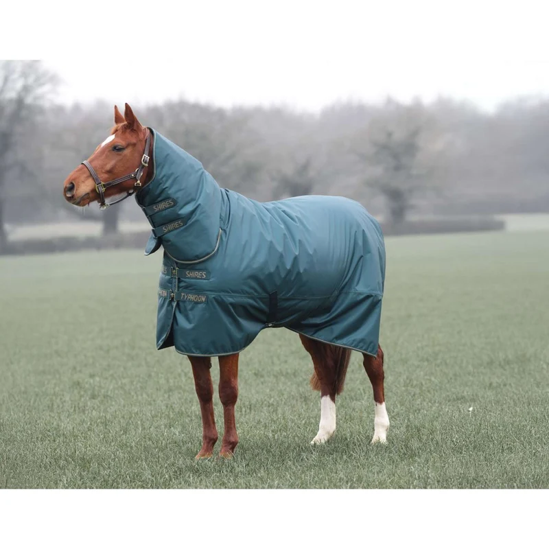 Tempest by Shires Couverture d'Hiver Turnout Typhoon Combo 200g Vert
