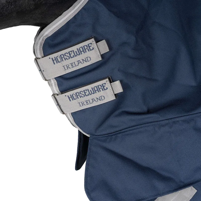 Amigo Turnout Rug Integrated 1200D 250g Navy/Titanium Grey/Silver