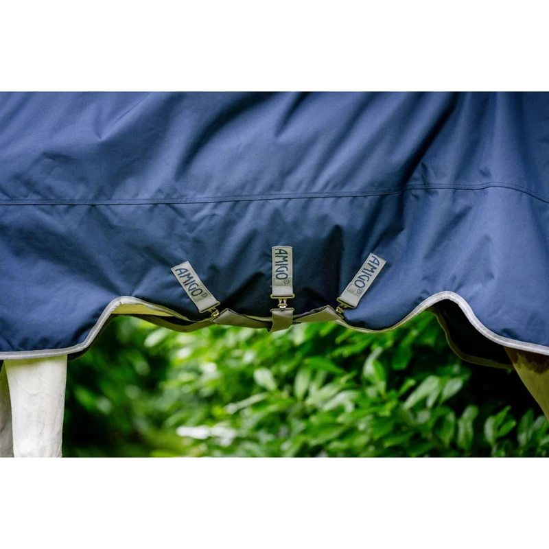 Amigo Chemise Turnout 1200D XL 150g Navy/Titanium Grey/Silver