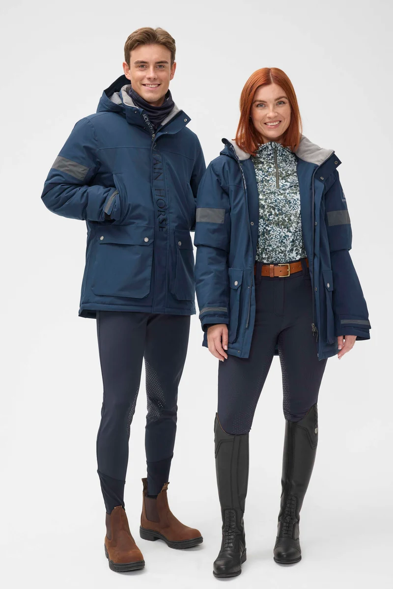 Mountain Horse Parka Courte Galaxy Marin