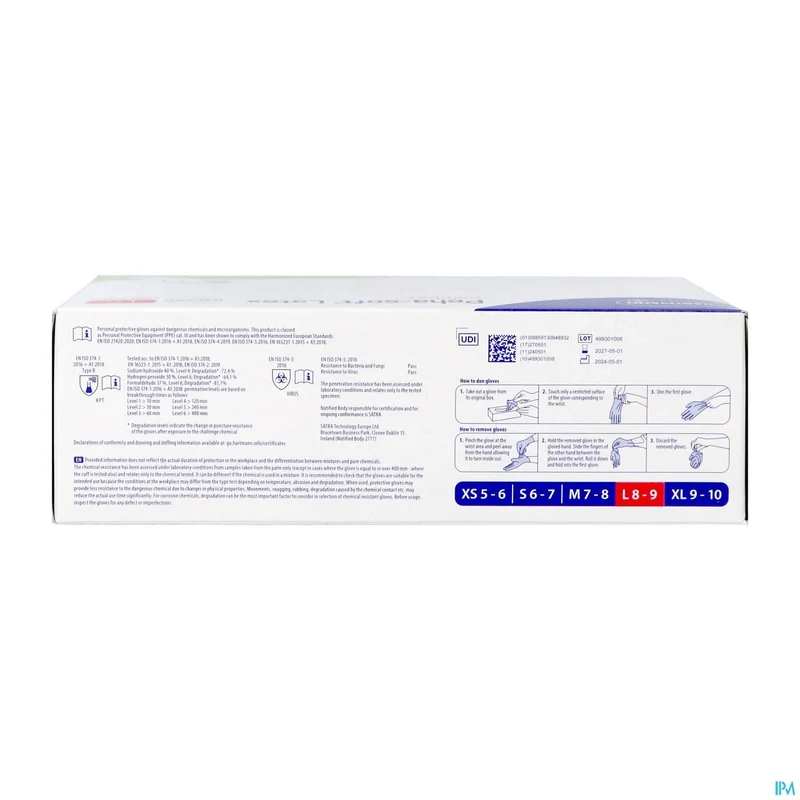 Peha Soft Handschoen Latex Comfort l 100 942023