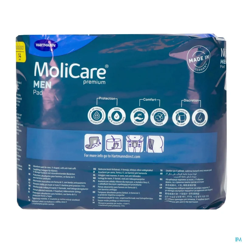 Molicare Premium Men Pad 3d 14 1680660