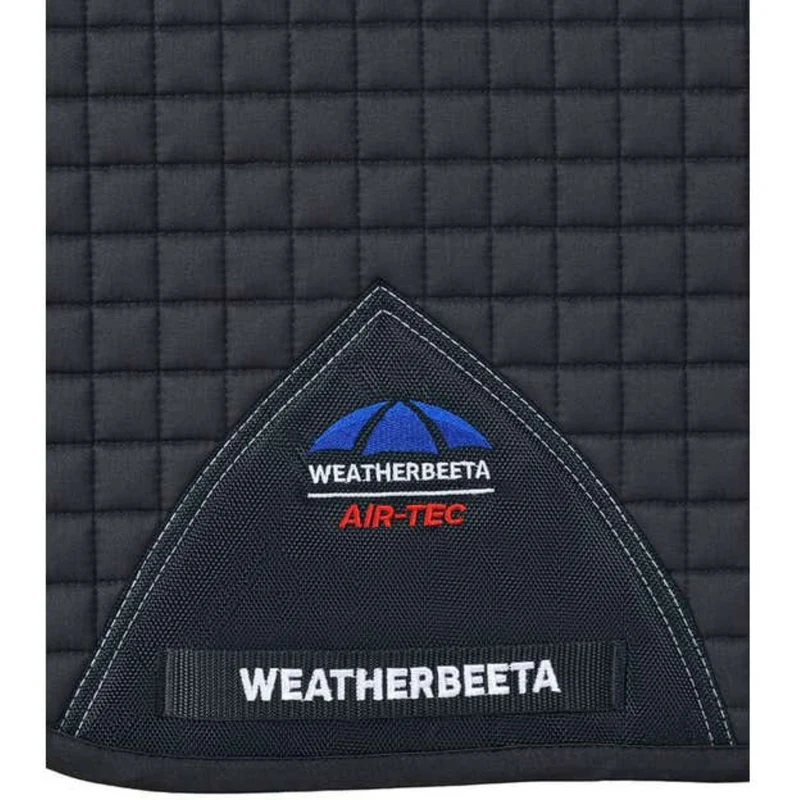 WeatherBeeta Tapis de Selle Prime Air-Tec Dressage Charbon