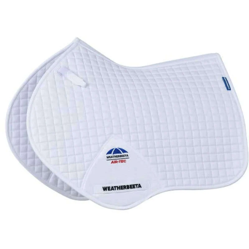 WeatherBeeta Tapis de Selle Prime Air-Tec de Saut Blanc