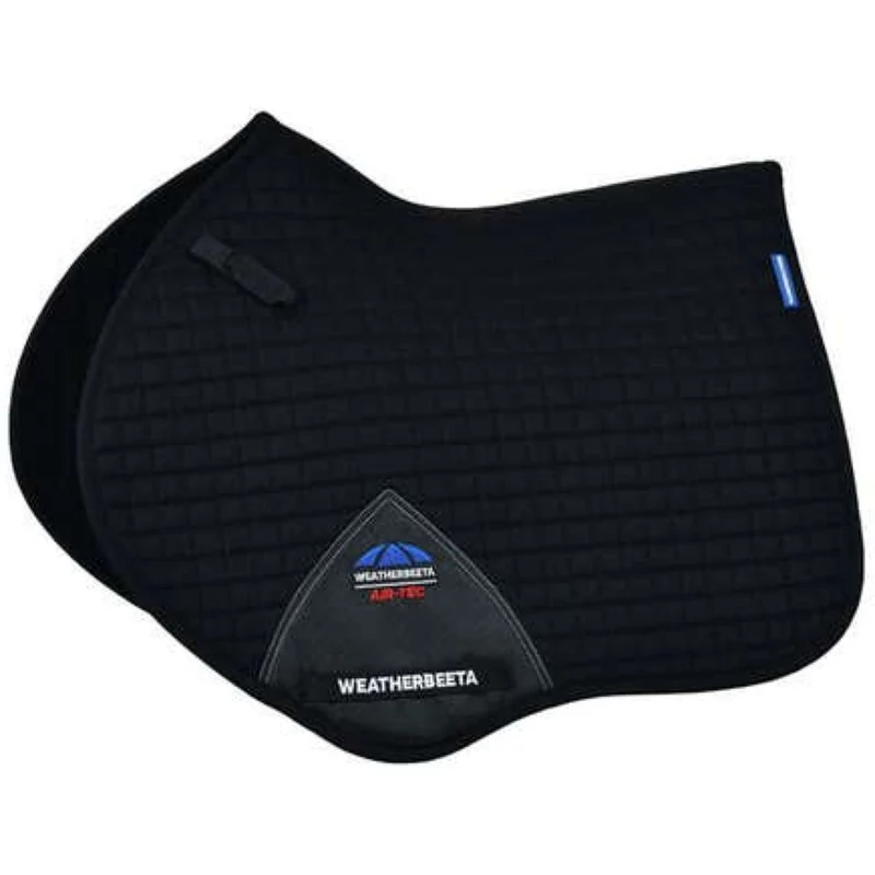WeatherBeeta Tapis de Selle Prime Air-Tec de Saut Noir