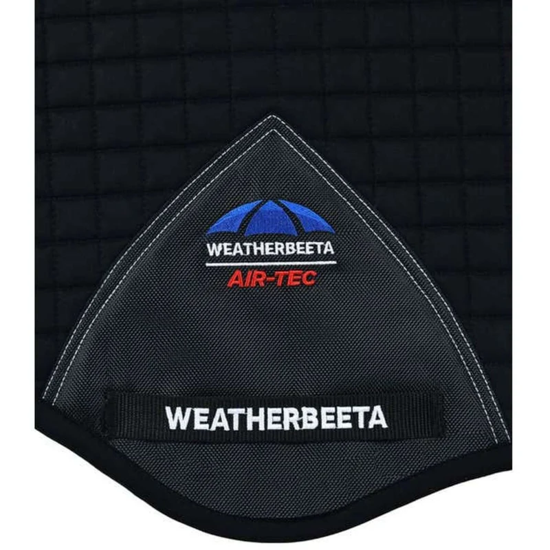 WeatherBeeta Tapis de Selle Prime Air-Tec de Saut Noir