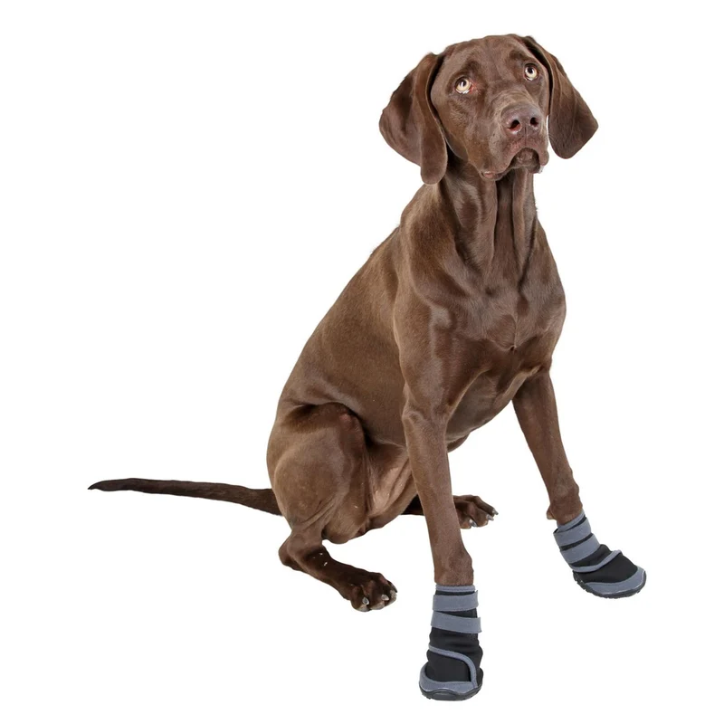 Kerbl Chaussures pour Chien Active Noir/Gris