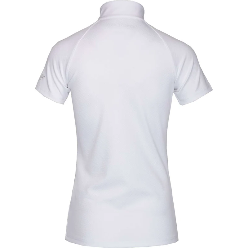 Kingsland T-shirt de Concours Classic Short Sleeves Dames Blanc
