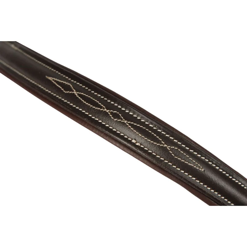 Kerbl Bridon classique en cuir Marron classique