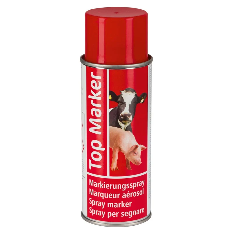 Kerbl Produit de Marquage à Pulvériser Topmarker Rouge