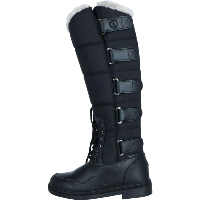 BR Bottes d'Équitation d'Hiver Siberia Noir