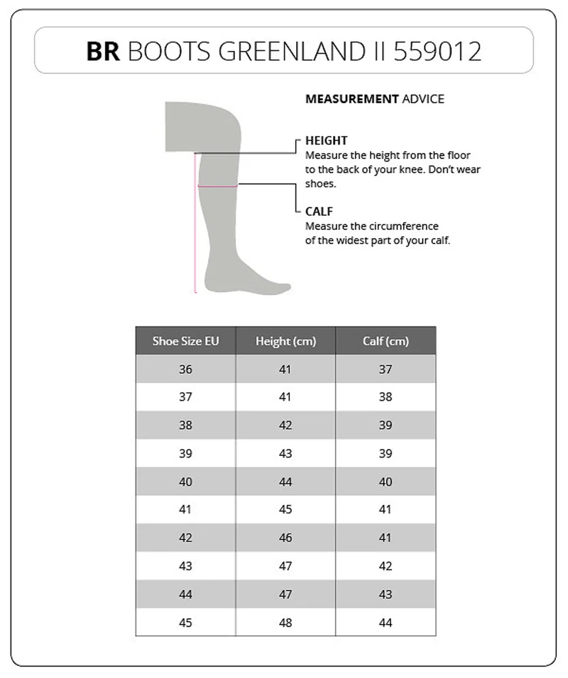 BR Bottes d'Hiver Greenland II Nubuck avec Semelle Caoutchouc Marron