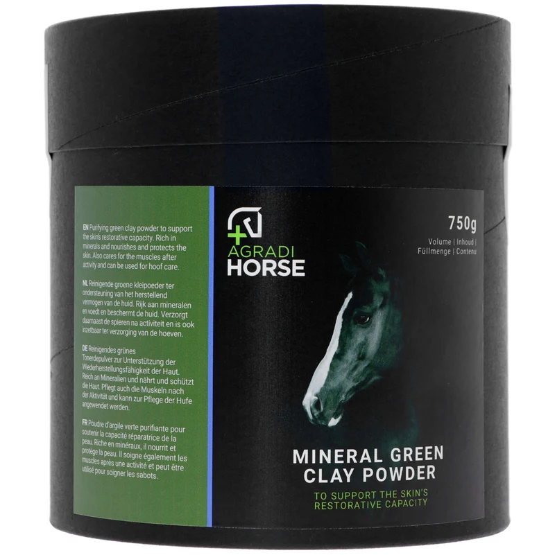 Agradi Horse Argile Verte en Poudre