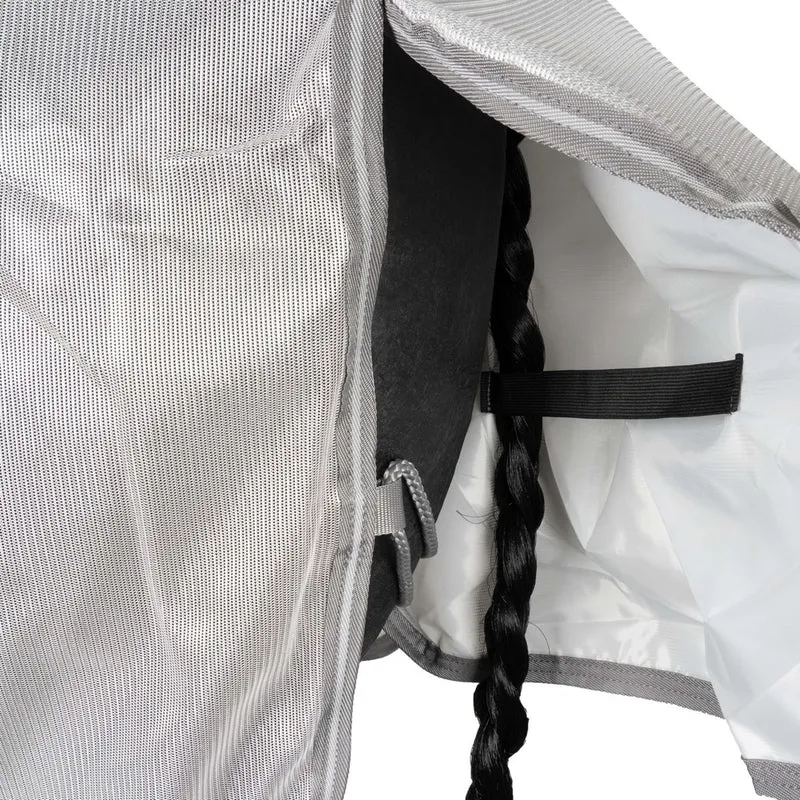 Amigo Couverture Anti-Mouches Integrated Argent/Gris Titane/Argent