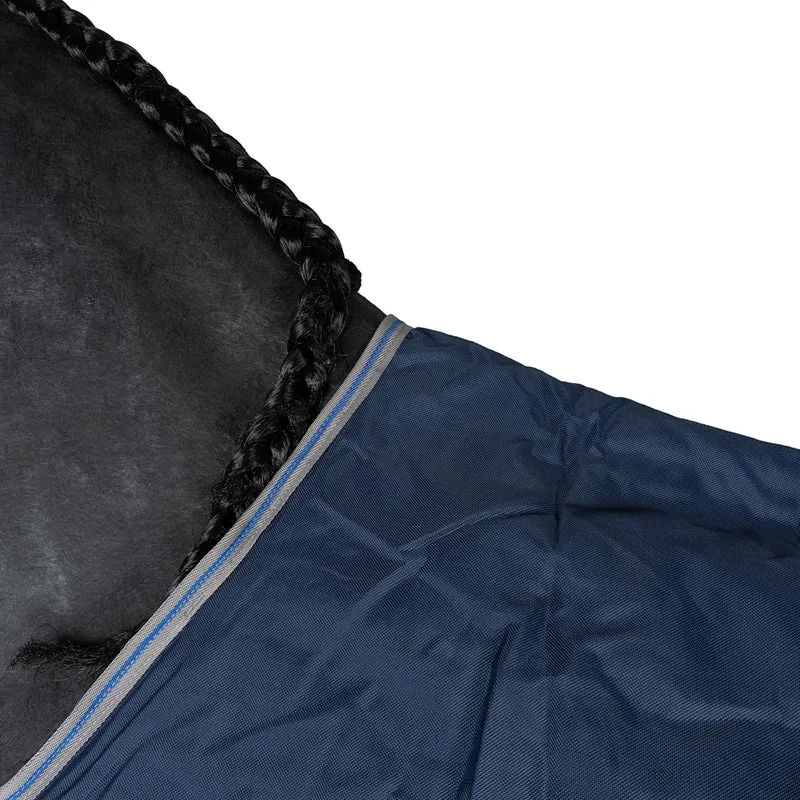 Rhino Chemise Turnout 100g Bleu marine/Gris titane/Bleu classique