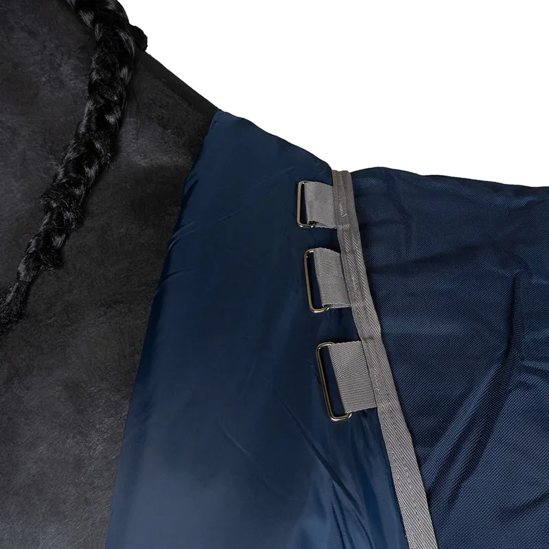 Rhino Chemise Turnout 100g Bleu marine/Gris titane/Bleu classique