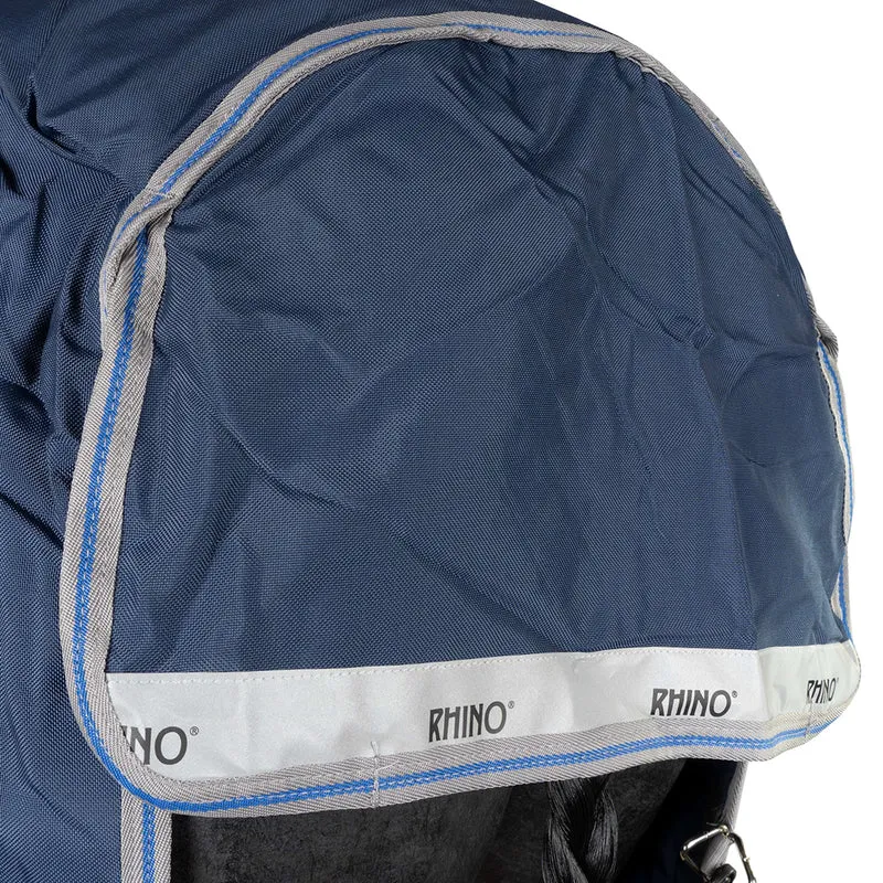 Rhino Chemise Turnout 100g Bleu marine/Gris titane/Bleu classique