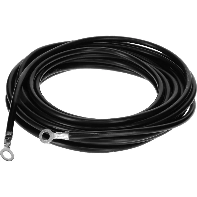 Kerbl Connecteur de Câble de Mise à la Terre Noir