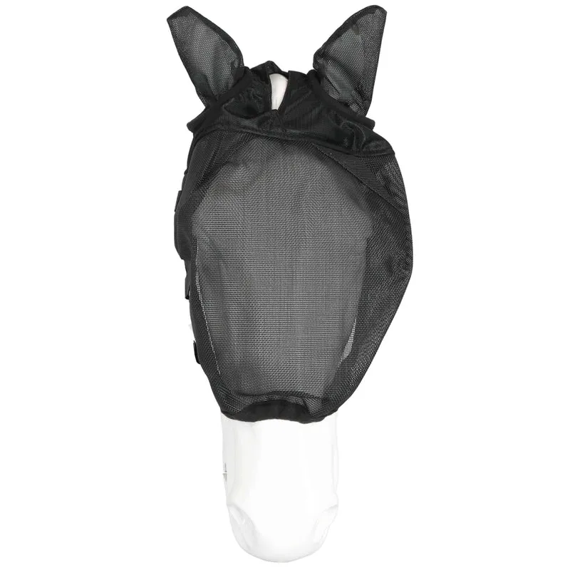 EQUITHÈME Licol Anti-Mouches avec Protection UV Noir