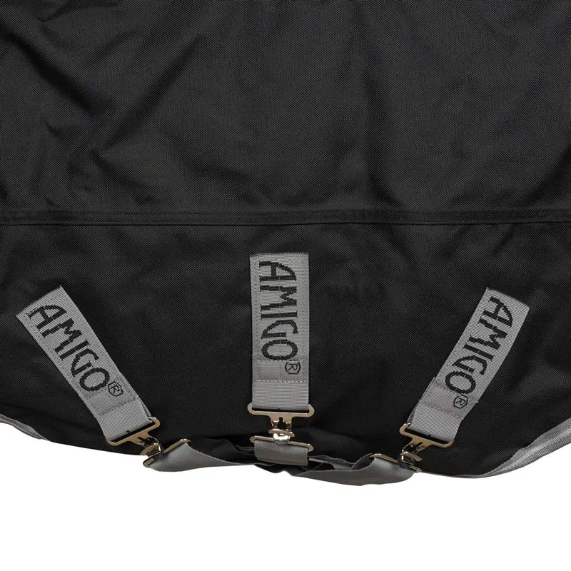 Amigo Couverture Turnout Bravo 100g Black/Titanium Grey