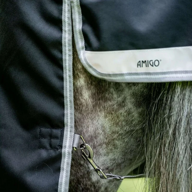 Amigo Bravo 12XL Original Turnout Lite 0g Black/Titanium Grey